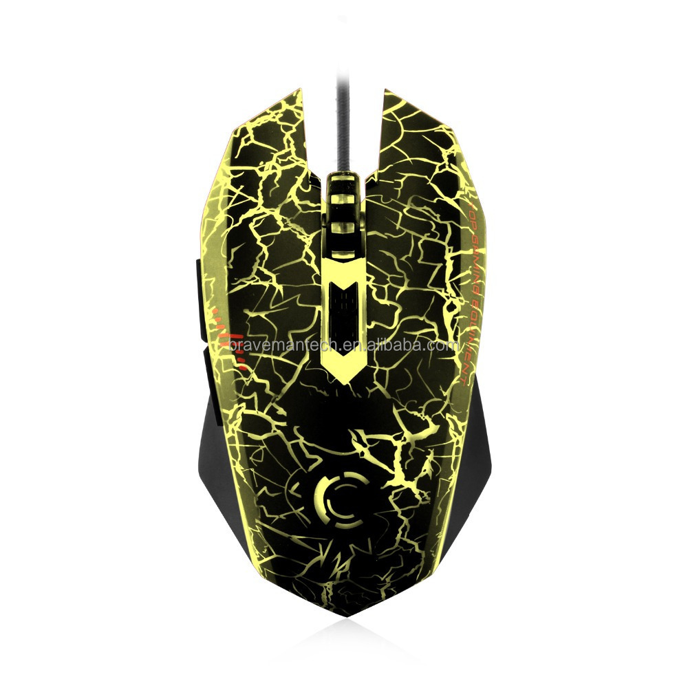 Shenzhen Electronics Computer Peripherals 6d Gaming Changeable LED Mouse for Games