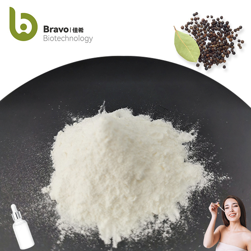 Low price food grade cosmetic raw material black pepper extract 95% piperine powder for essence and toner