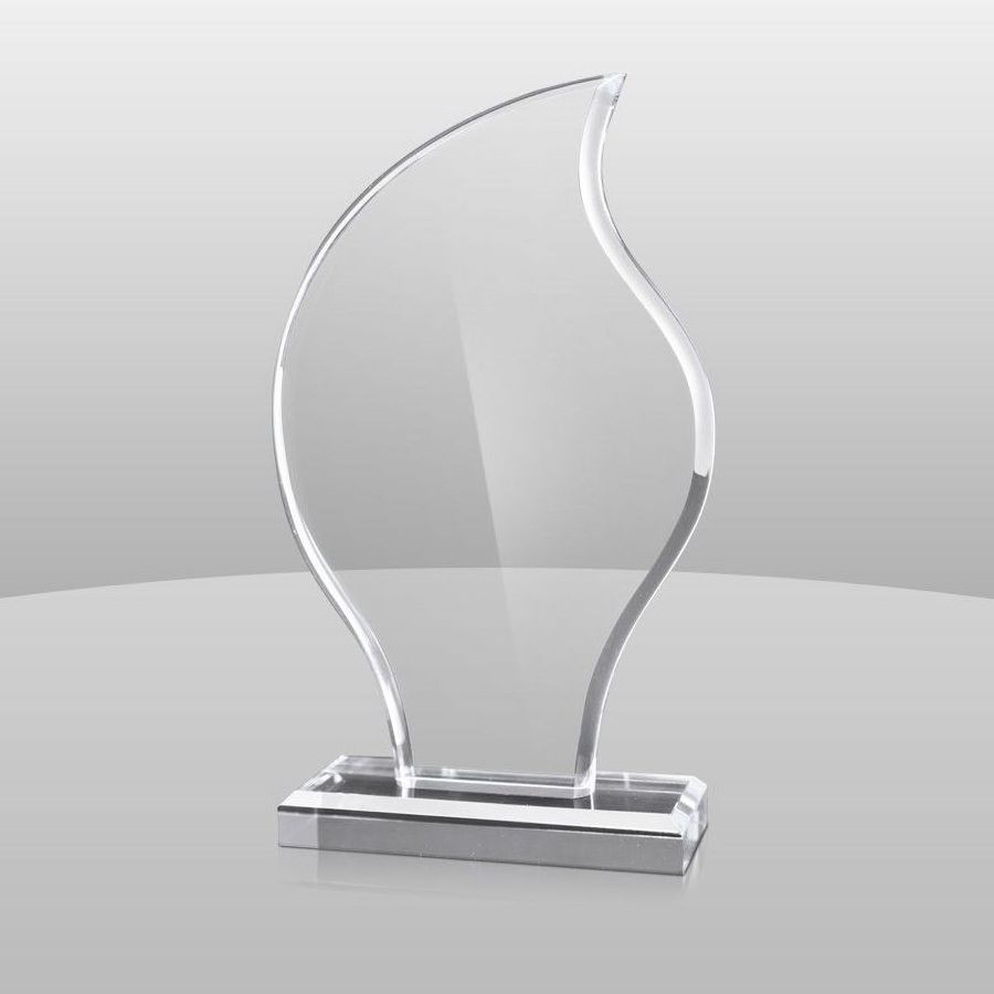 Plexiglass Factory  Acrylic Tropphy Custom Crystal Clear Acrylic Trophys Plexiglass Award