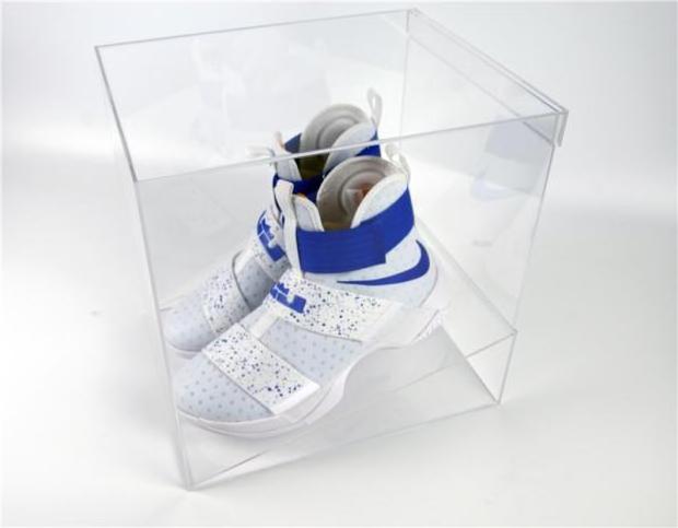 Clear Plexiglass Acrylic shoe display box