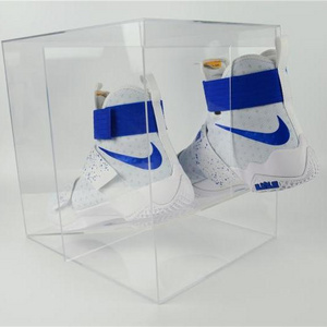 Clear Plexiglass Acrylic shoe display box