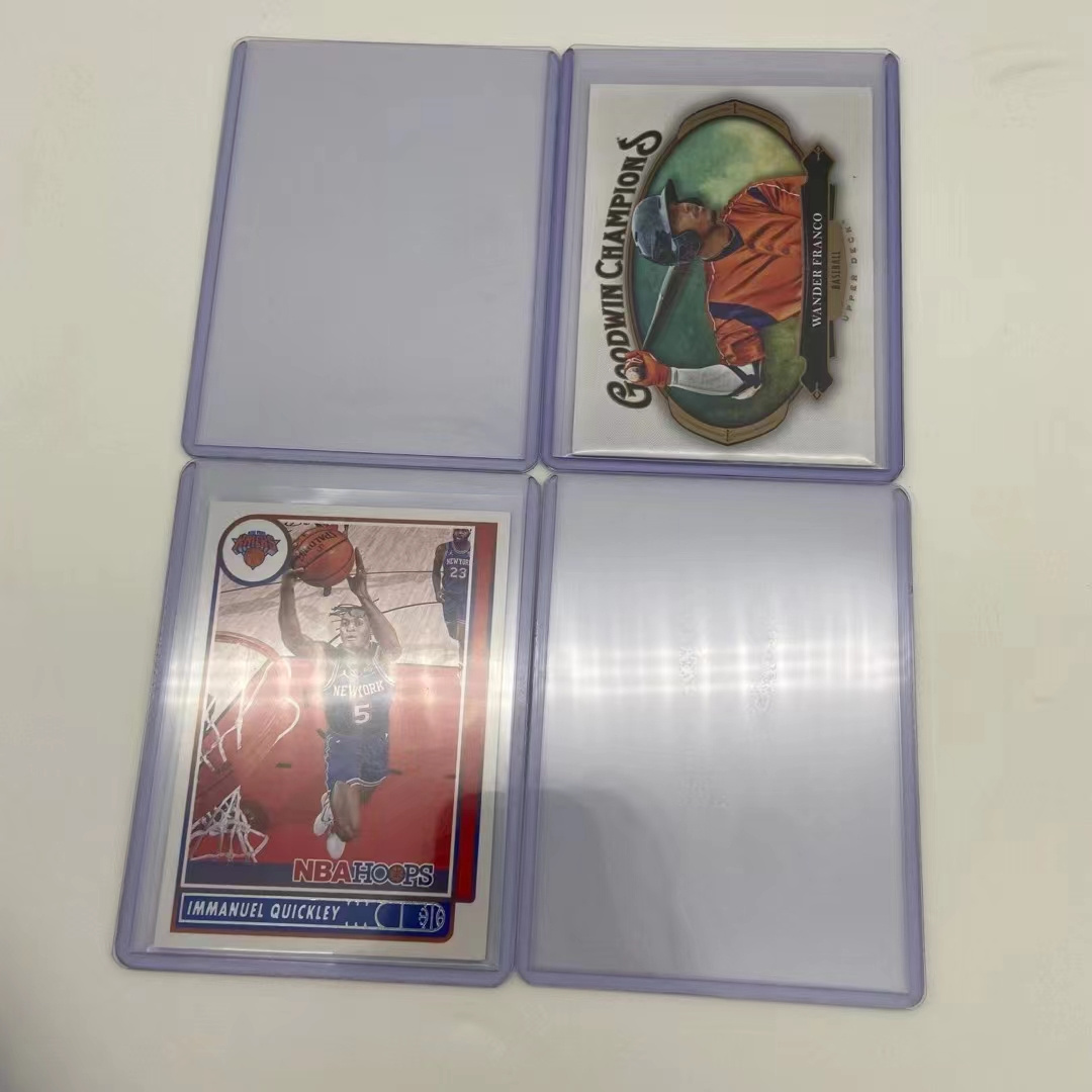 Premium toploaders 35pt 55pt 75pt 130pt 180pt 260pt 360pt  Top Loader 3x4 Toploaders for NBA Pokemon Baseball card