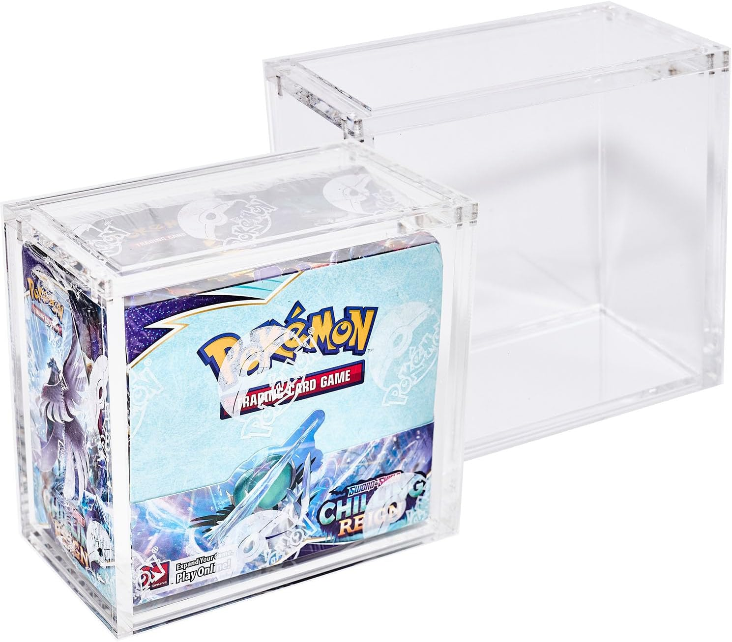 Magnetic Top Premium UV Protection Acrylic Pokemon Booster Box