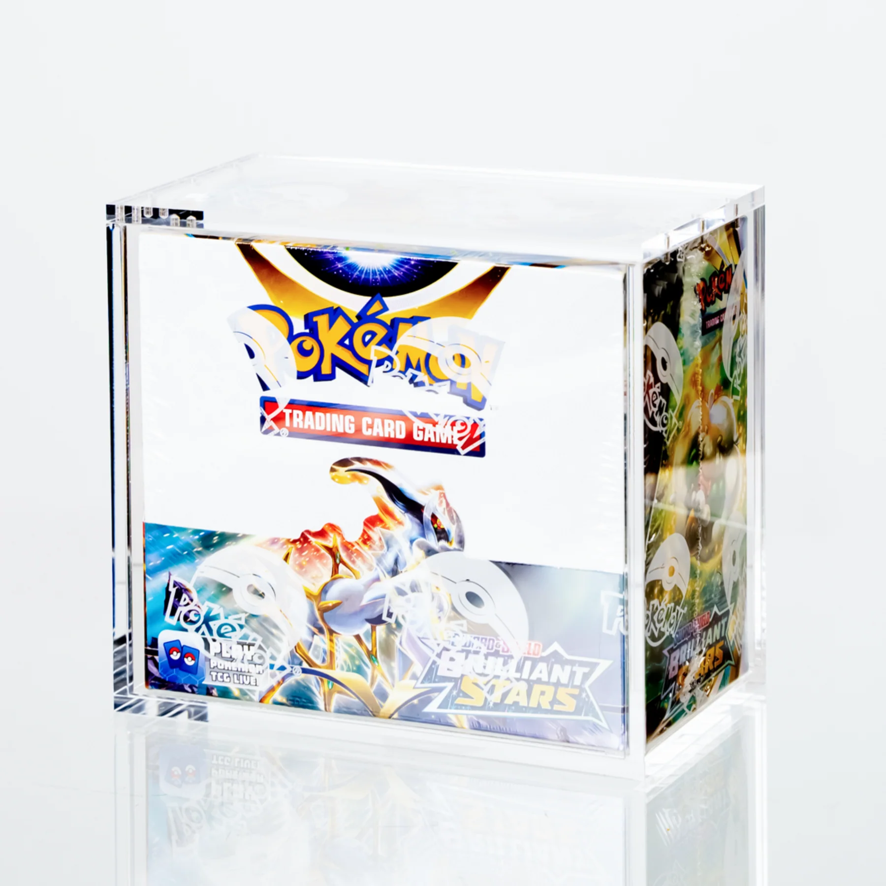 Magnetic Top Premium UV Protection Acrylic Pokemon Booster Box