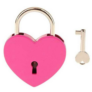 45*58mm love heart padlock Mini Padlock for Gift Box Love Heart Lock For Wedding Gift zinc alloy metal lock all colors