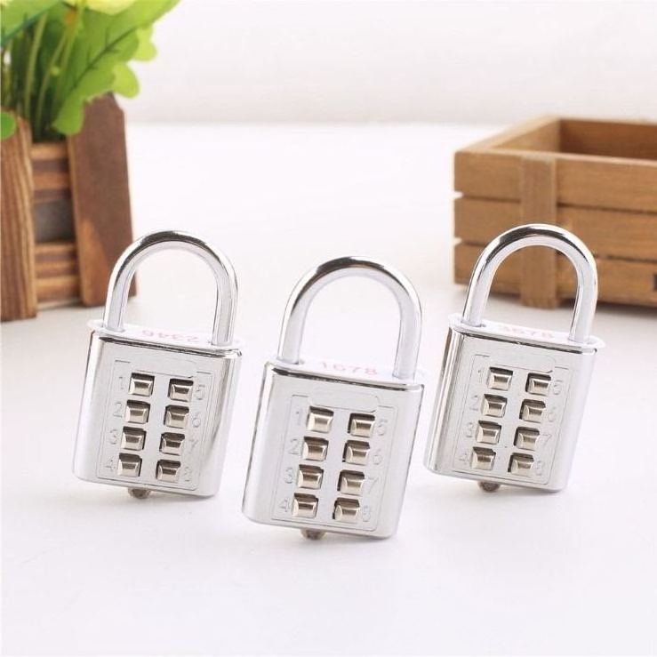 Door Suitcase Wall Cabinet Smart Combination Padlock Keyless 6 Digit Padlock Latest for Gym Lockers Outdoor 2021