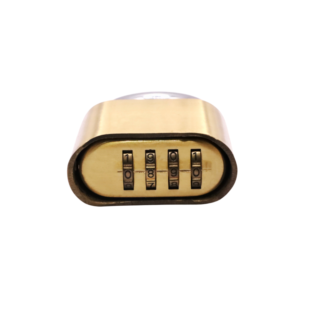 Top Seller Safe Outdoor combination Lock 4 Digital Combination Padlock Gold Plated