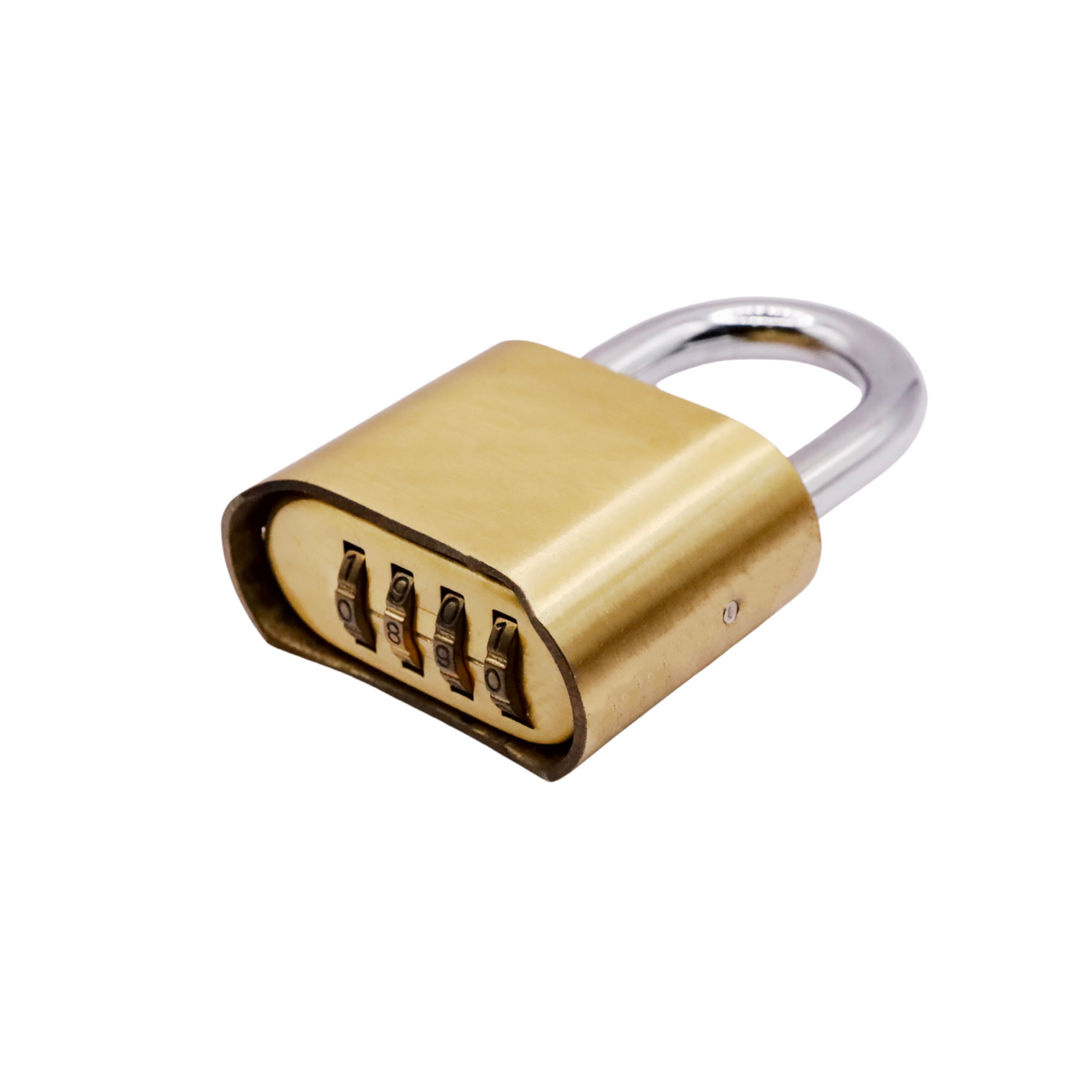 Top Seller Safe Outdoor combination Lock 4 Digital Combination Padlock Gold Plated