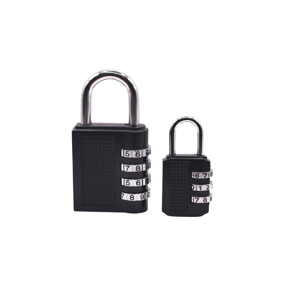 Zinc Alloy Heavy Duty Square 4 Digital Combination Padlock Code Door Lock Luggage Lock