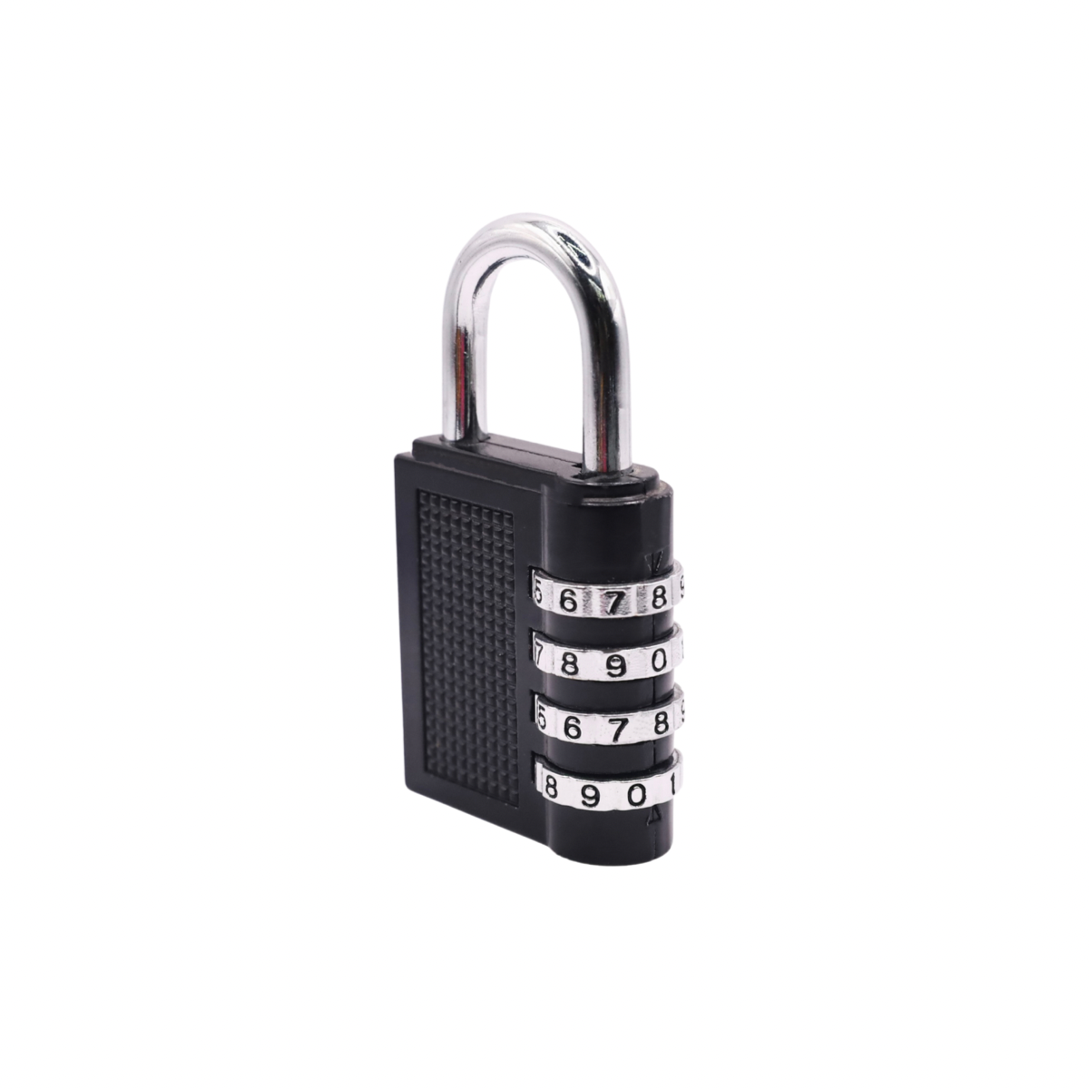 Zinc Alloy Heavy Duty Square 4 Digital Combination Padlock Code Door Lock Luggage Lock