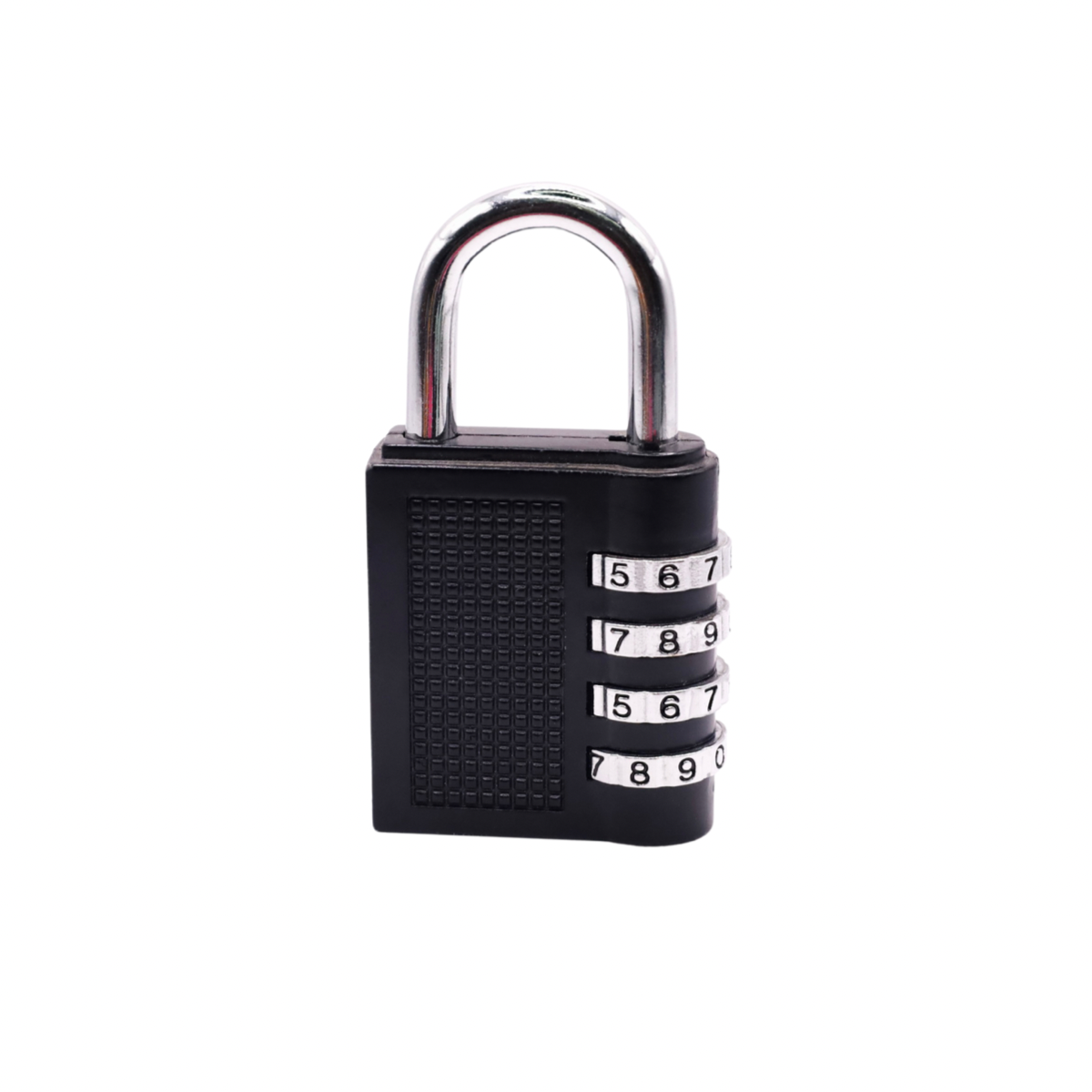 Zinc Alloy Heavy Duty Square 4 Digital Combination Padlock Code Door Lock Luggage Lock