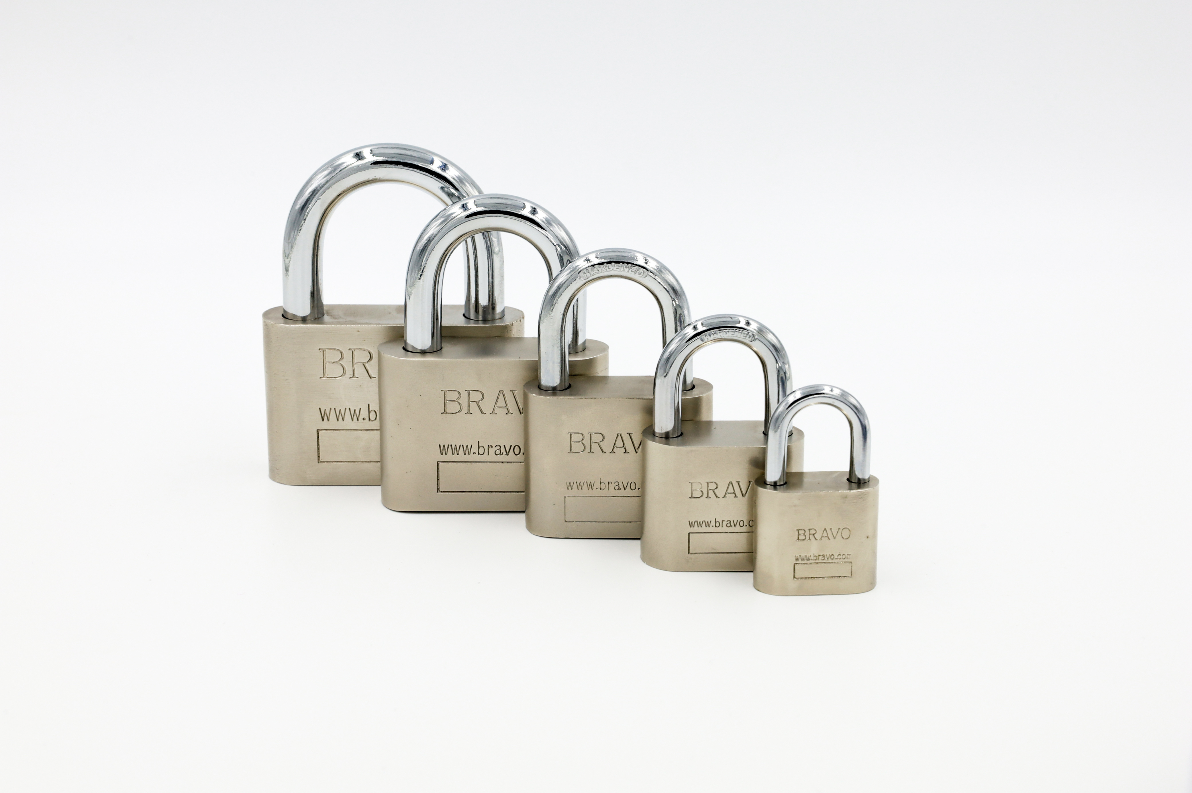 Big Circle Lock BRAVO Heavy Duty Padlock with 4 Vane Key small luggage lock