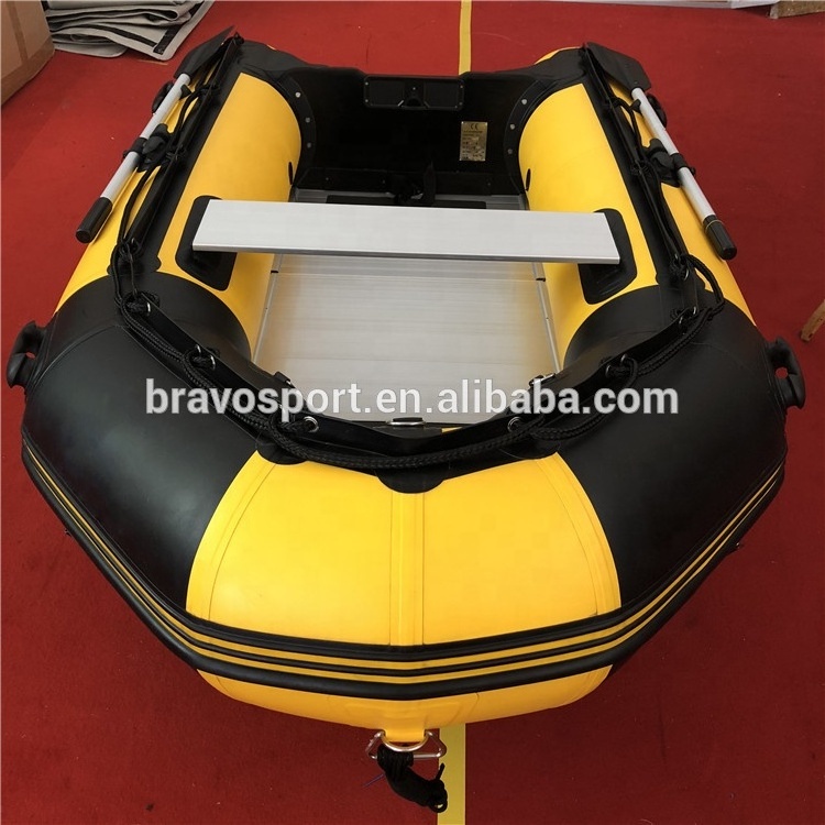 CE China 270cm PVC Fishing Electric Motor Inflatable 2-person Rowing Boat For Sale USA