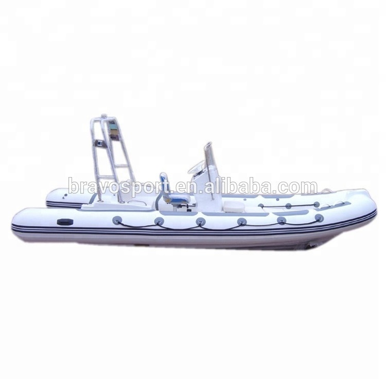 China Pvc Or Hypalon Zodiac 10 Person Folding Rib 580 Rubber Boat