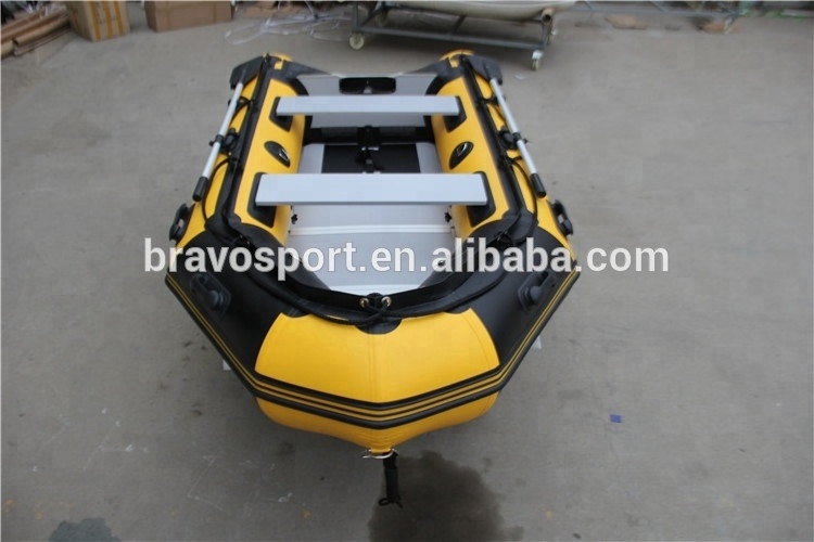 CE 2018 300cm Inflatable Boat High Quality PVC 10ft Aluminum Dinghy