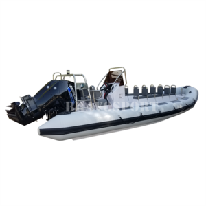 Archilles hypalon 12 passengers fiberglass rigid deep-V hull rib 700 boat for tourism