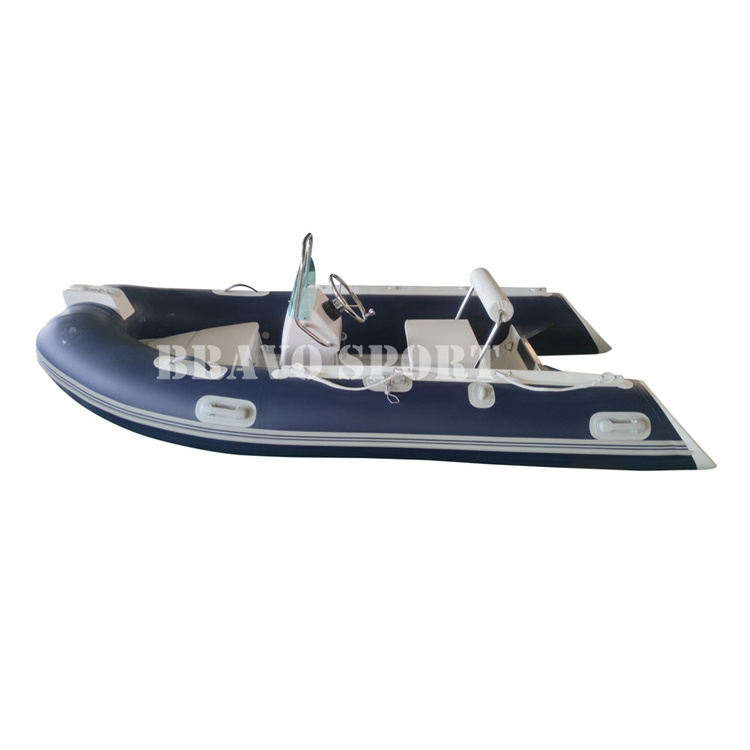 marine mini fiberglass speed boat rib 330 lancha transparente con motor