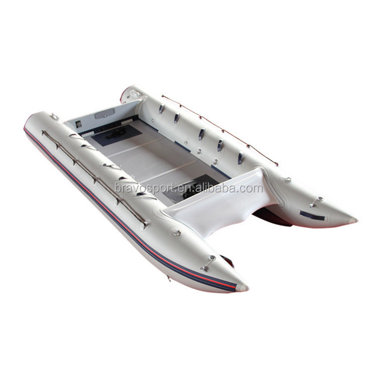 CE Inflatable Speed Folding Catamaran Rubber Boat For Sale