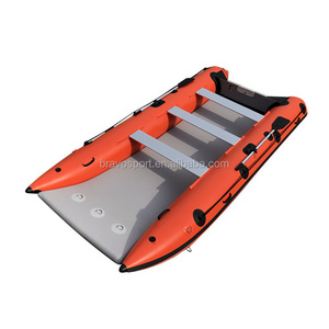 CE Inflatable Speed Folding Catamaran Rubber Boat For Sale