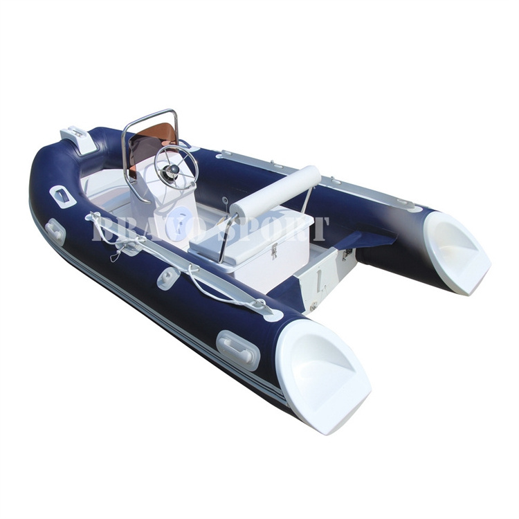 marine mini fiberglass speed boat rib 330 lancha transparente con motor