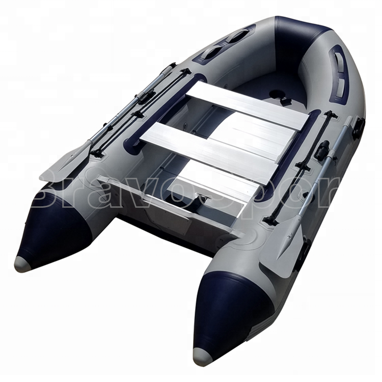 (CE)2018 High Quality PVC Aluminum Inflatable Pontoon Fishing Boat For Sale