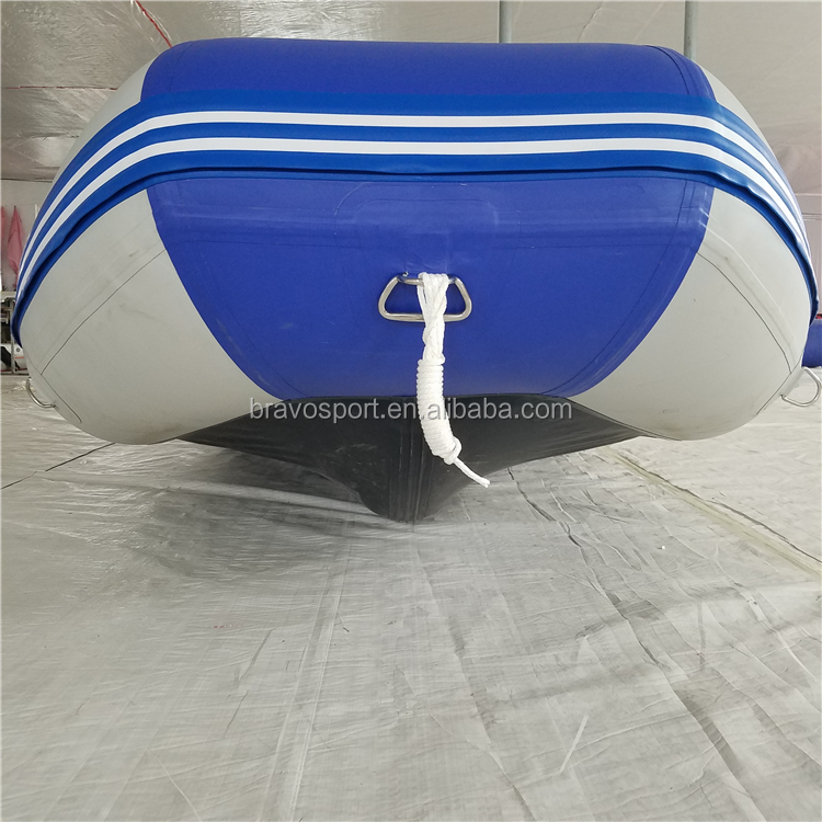 2018 CE China 1.2mm PVC 3.6m Folding Inflatable Plastic Rowing Boat For Sale