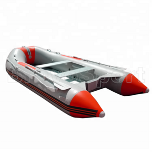 2018 CE China 1.2mm PVC 3.6m Folding Inflatable Plastic Rowing Boat For Sale