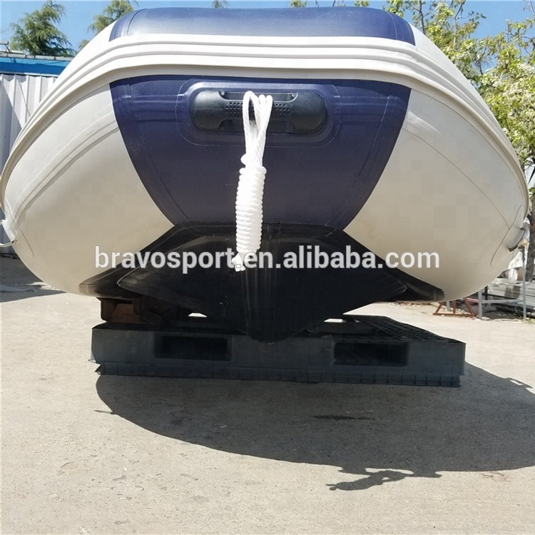 (CE)2018 High Quality PVC Aluminum Inflatable Pontoon Fishing Boat For Sale