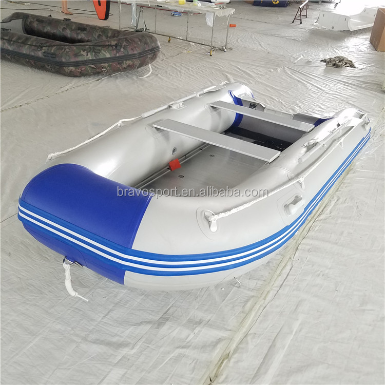 2018 CE China 1.2mm PVC 3.6m Folding Inflatable Plastic Rowing Boat For Sale