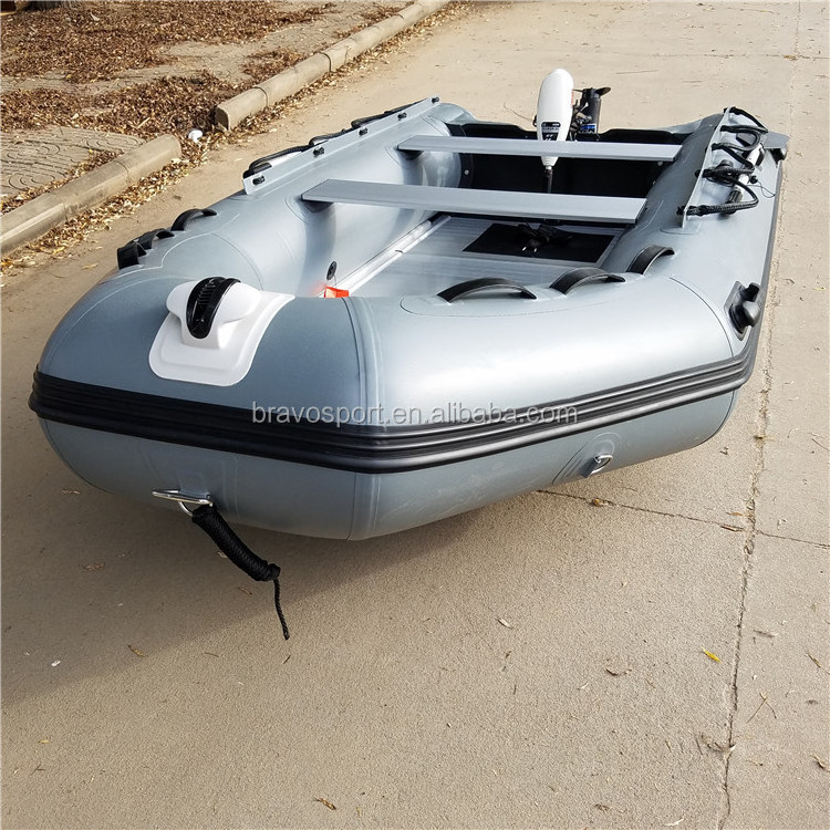 2018 China Manufacturers Personal Rigid PVC Hovercraft Inflatable Boat And Electric Motor For Sale