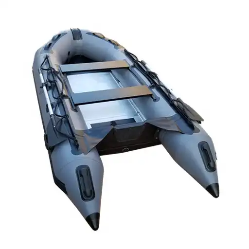 CE China PVC Sailing Large Inflatable Aluminum Catamaran Fishing Boat Dinghy