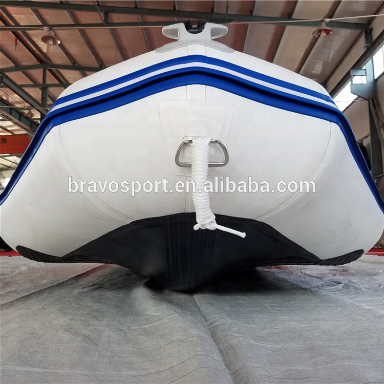 CE 2018 China 11ft Aluminum Floor DinghyPVC Inflatable Boat For Sale