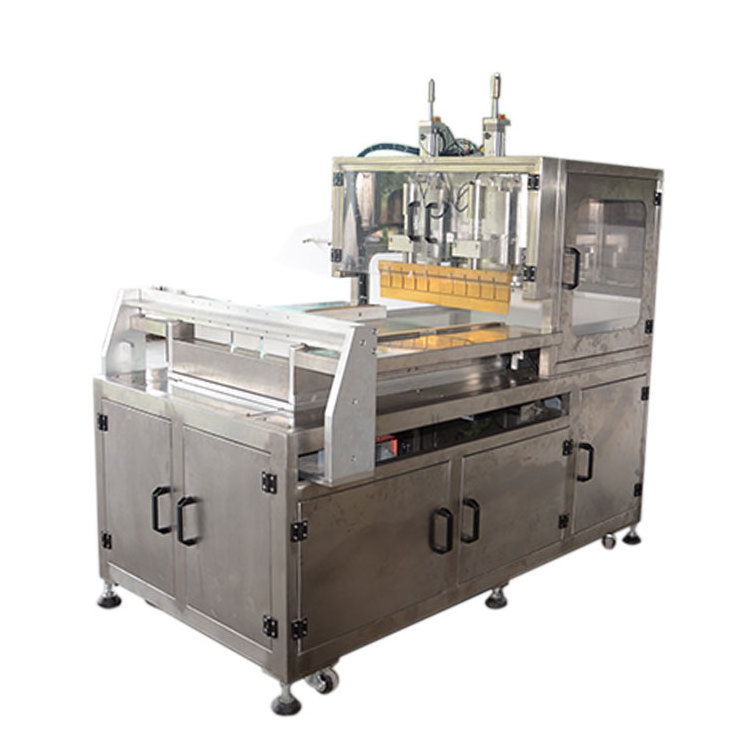 Ultrasonic Automatic Rotating Cake Cutting Machine for New Snack Food and  Bread Slicer Cutting