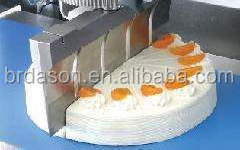 Rotary Round Cake Ultrasonic Food Cutting Machine with 305mm Blade