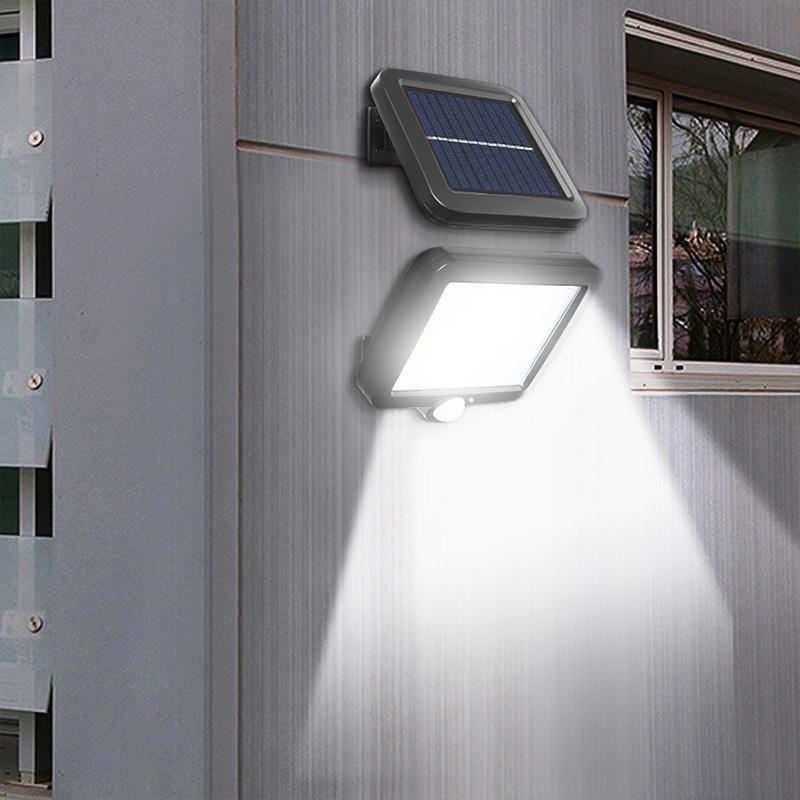 Wholesale solar outdoor lights high power super bright split led outdoor rainproof garden lights indoor induction wall lights