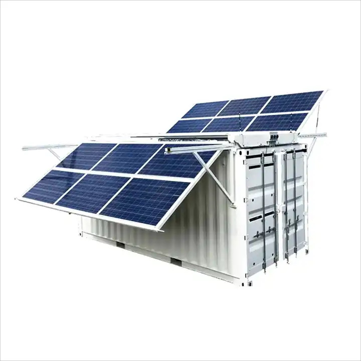 20ft Mobile Container Best Solar power cold storage room for fish meat vegetable ice store Solar cold room