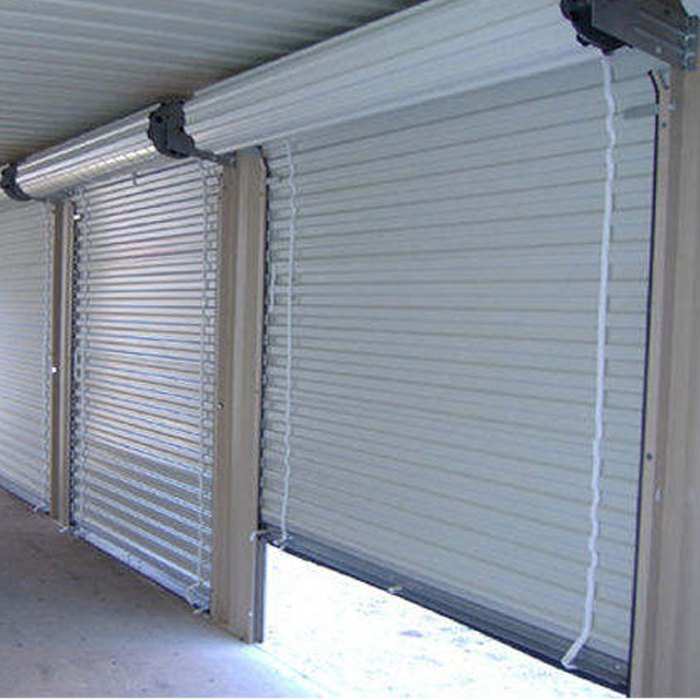 Remote Control Automatic Vertical Sliding Roll Up Aluminum Roller Industrial Rolling Shutter Doors