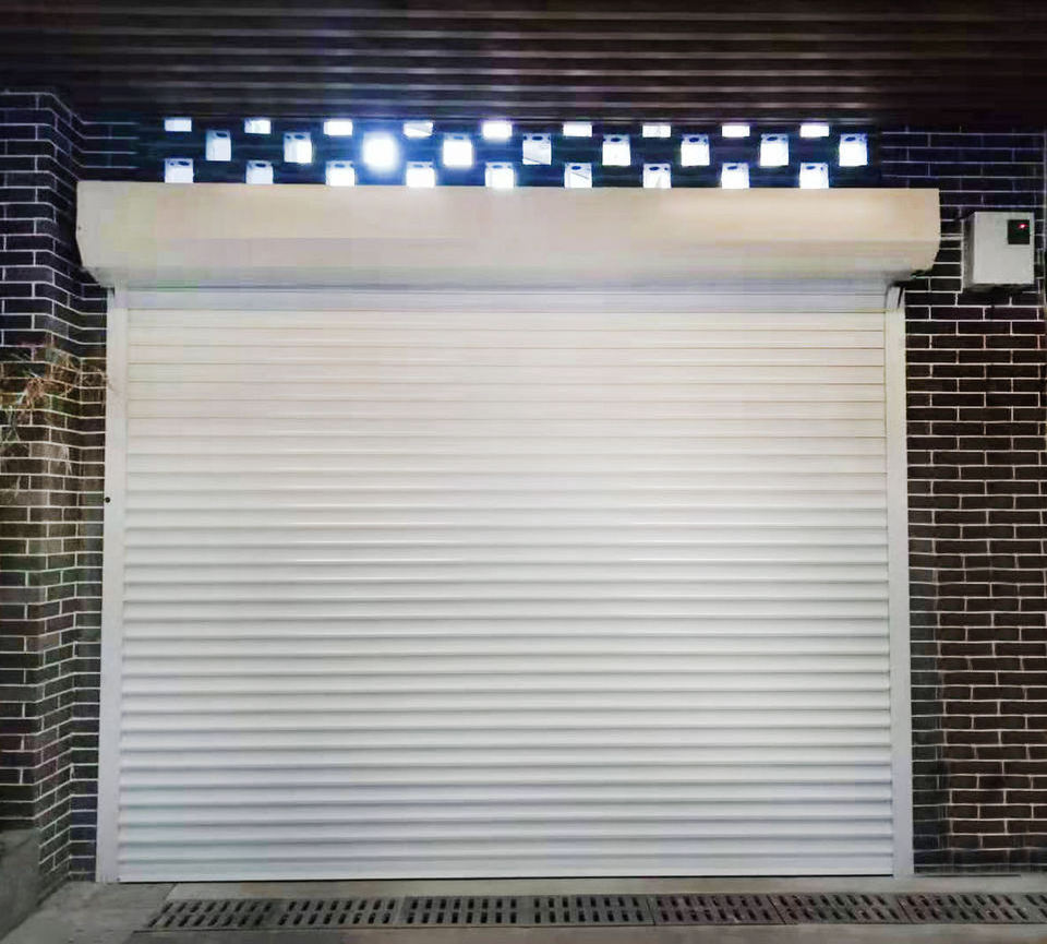 Automatic Rolling Shutter Anti-theft Aluminum Roller Shutter Reinforced Strong Security Roller Door