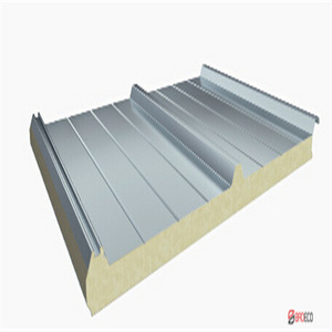 Safe polyurethane sandwich panel insulation roof panel 150mm