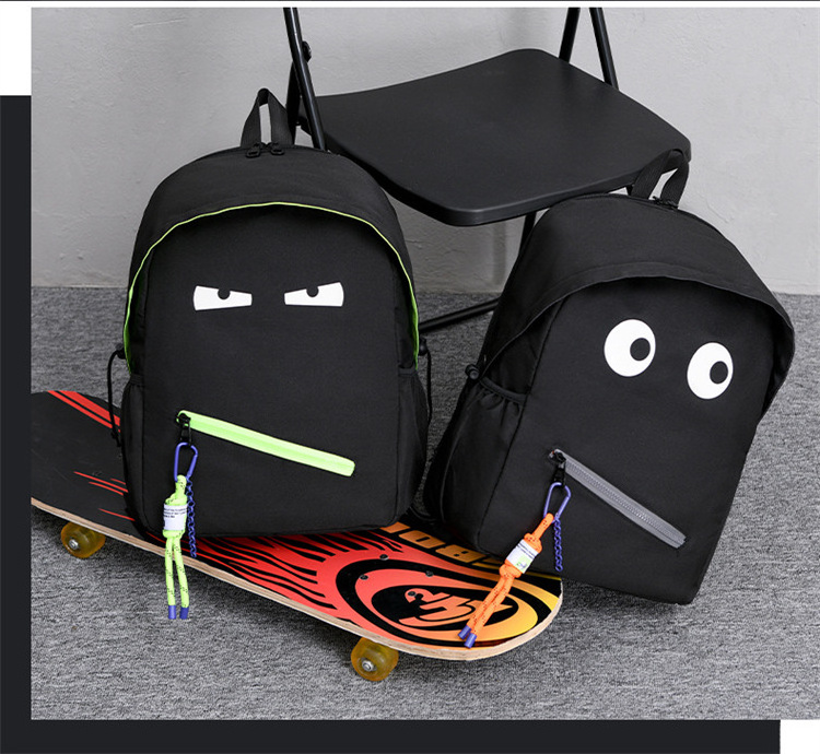 hiking wholesale teenage backpack bulk high quality fashion design school bags waterproof boys laptop school backpack with eyes