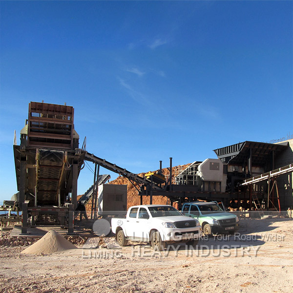 In Stock Semi Mobile Cone Stone Jaw Crusher Machine Mining Equipment