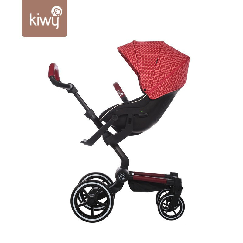 Kiwy Luxury Folding baby carriage 3 in 1 multi-functional Stroller Baby with carry basket baby stroller