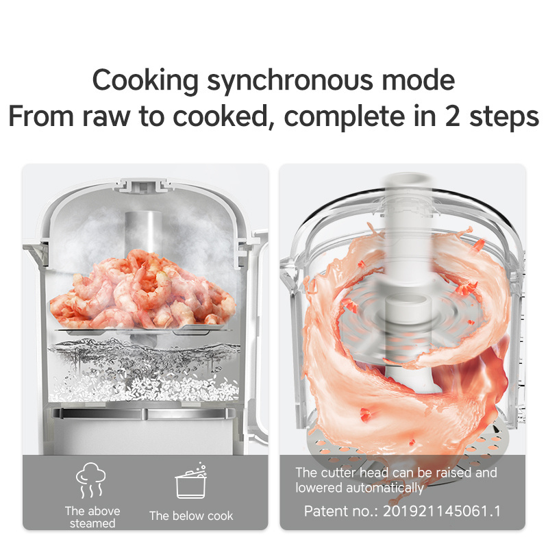 Kiwy Automatic Baby Food Processor And Food Blender Steamer