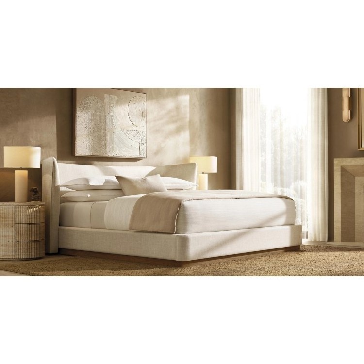 Hotel bedroom modern furniture travertine closed satin finish solid wood modern nightstand