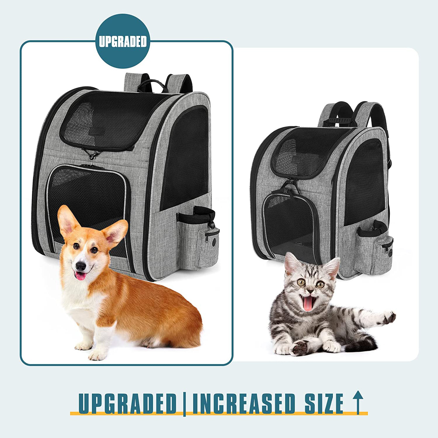 Innovative Traveler Bubble Backpack Pet Carriers for Cats and Dogs