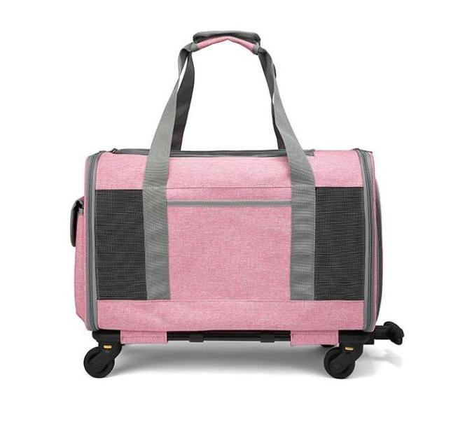 Travel Dog Cat Crate Carrier for Large Cat Small Dog for Vet Visits