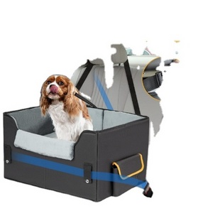 Dog Luxury Car Seat for Small Dogs Collapsible Pet Booster Car Seat for Vehicles Dog Luxury Car Seat