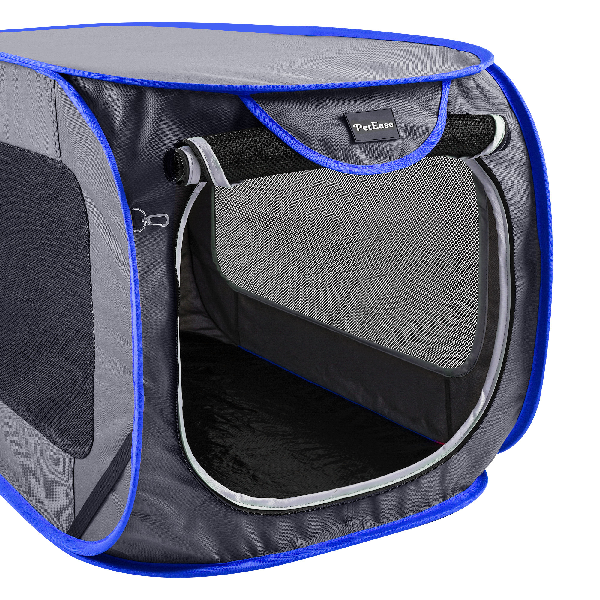 38in larger Pop Up Kennel Indoor and Outdoor Portable Cat Dog Car Seat Kennel