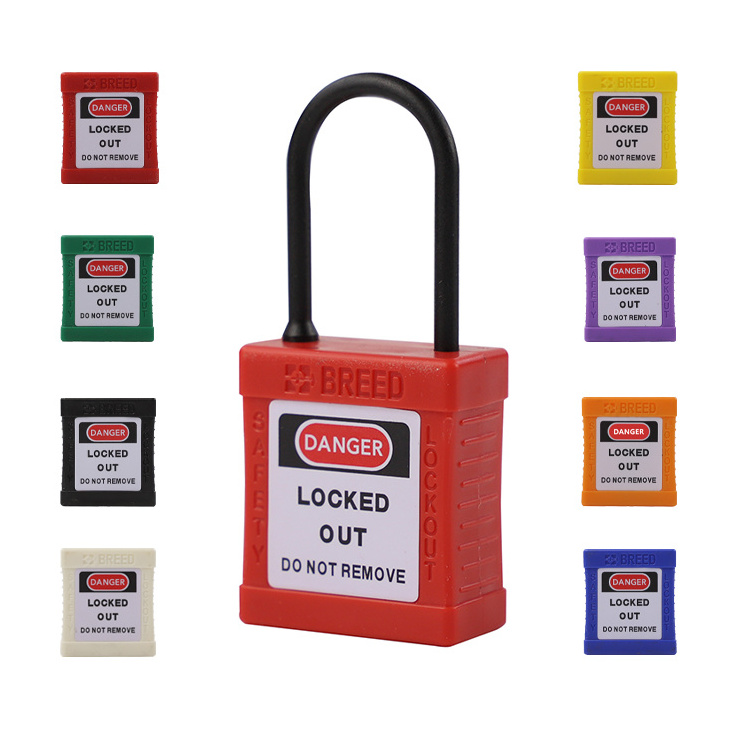 Insulated Nylon Padlock & Lockout Devices Lockout Tagout Loto Lock with Master key  G71NE