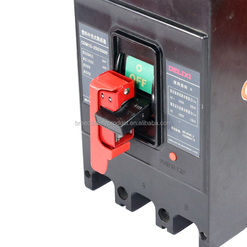 Lockout Circuit Breaker LOTO Locks Clamp-on Locking